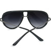 Ivy Luxe Black Tangle Free Sustainable Sunglasses