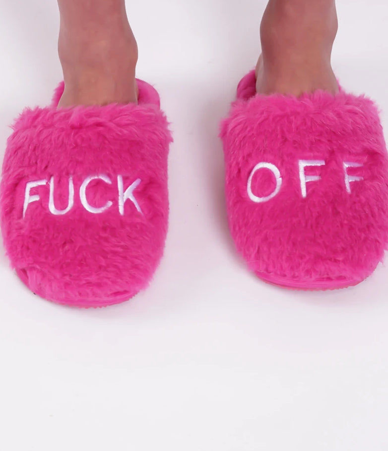 Bel Air Slippers Fuck Off