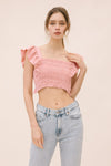 Pink Crop Top