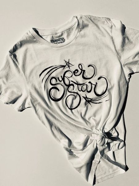 Super Star Distressed Tee