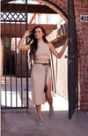 Soft Braided Wrap Belt