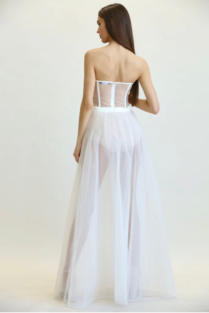 White Blazer Dress