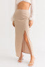 Taupe Maxi Skirt