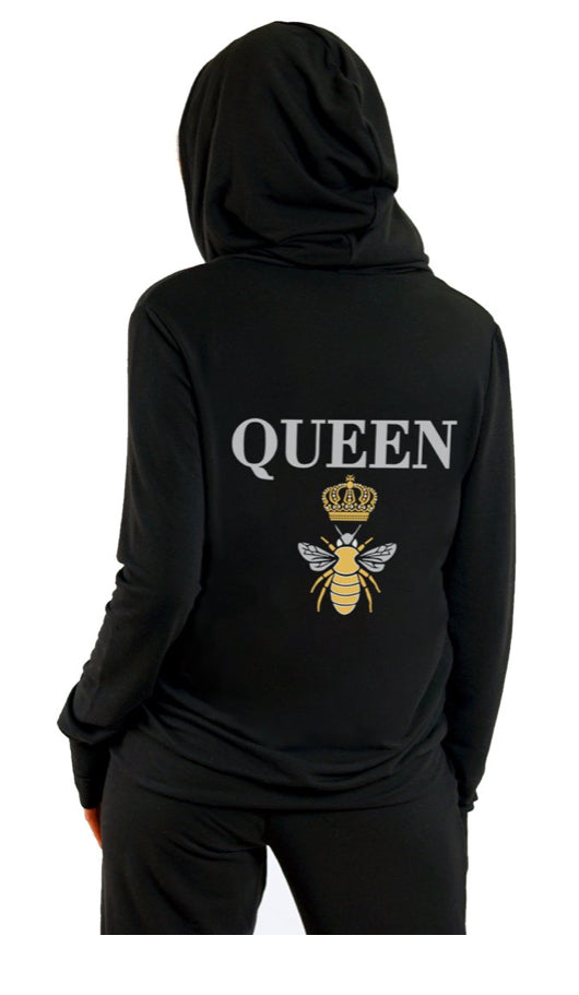 Queen Bee Zip Up