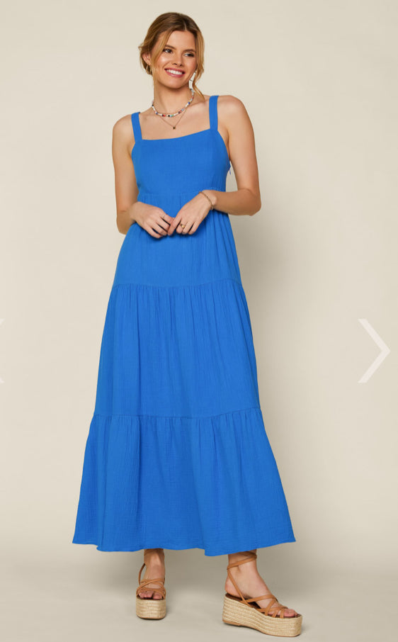 Blue Maxi Dress