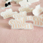 Mother's Day Gifts - Cool Mom Retro Font Acrylic Pin