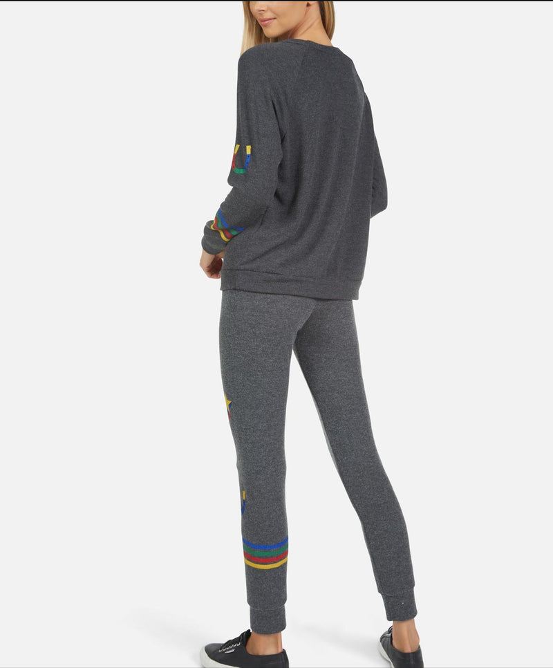 Lauren Moshi Lucky Elements Sweatpant