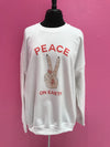 Peace On Earth Oversized Sweatshirt