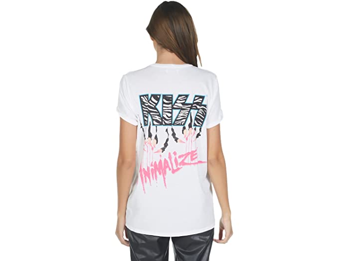 Wolf Kiss Animalize Boyfriend Tee Kiss Animalize