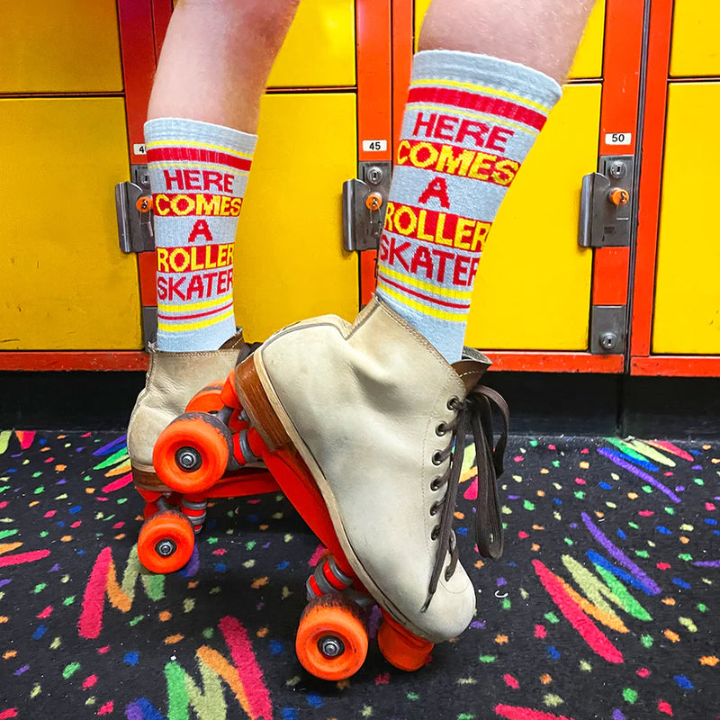 Here Comes A Roller Skater