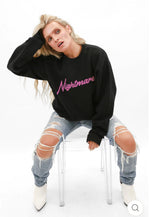 Nightmare Puff Oversized Sweatshirt