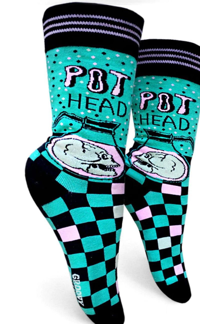 Pot Head Coffee Lover Socks