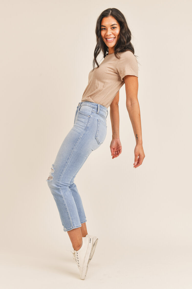 The Weekend Distressed Jean