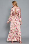 Pink Beige Kimono Dress