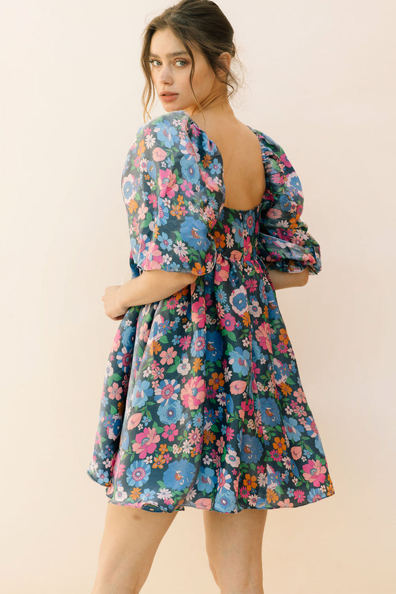 Floral Babydoll Dress