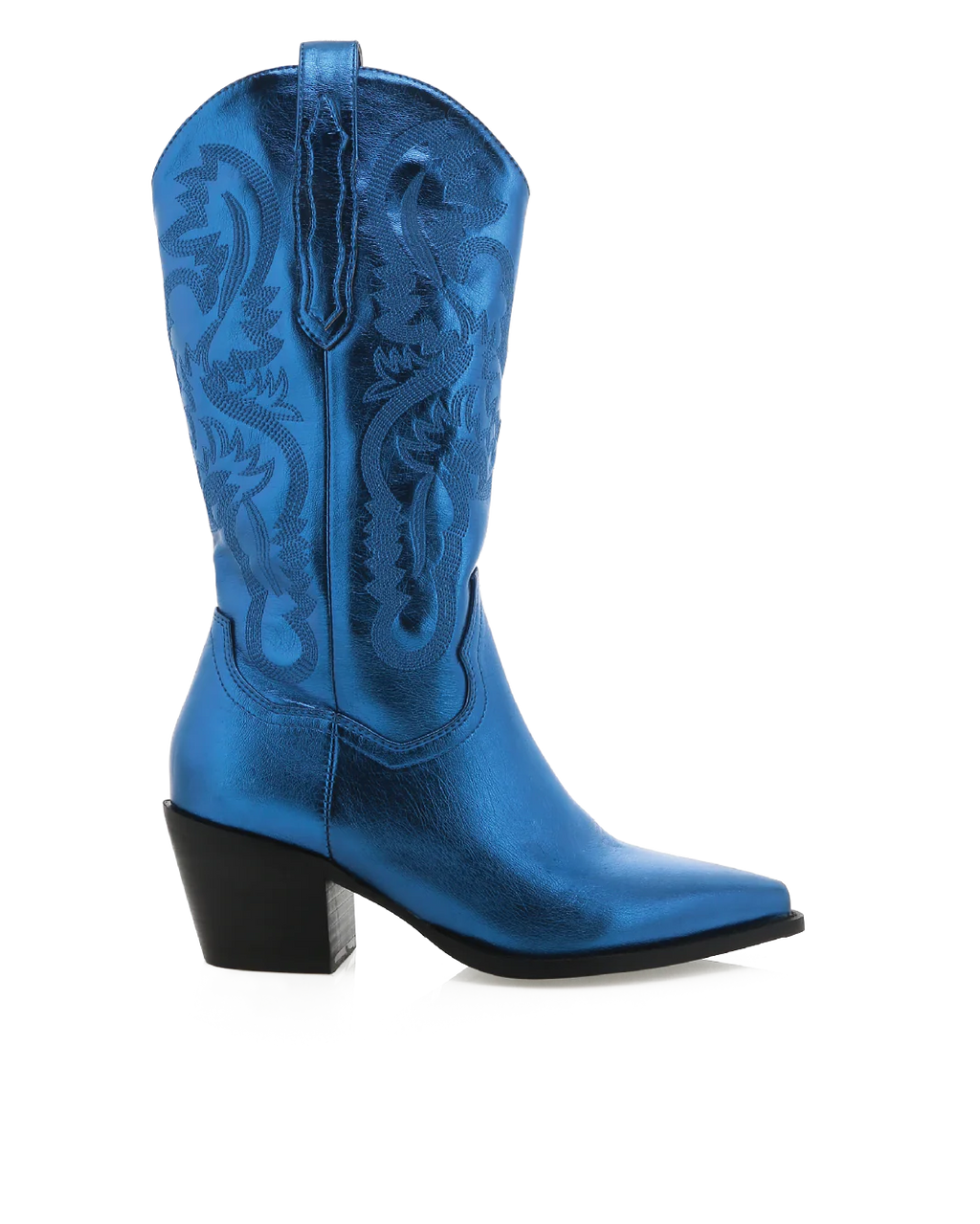 Cobalt Metallic Western Boot