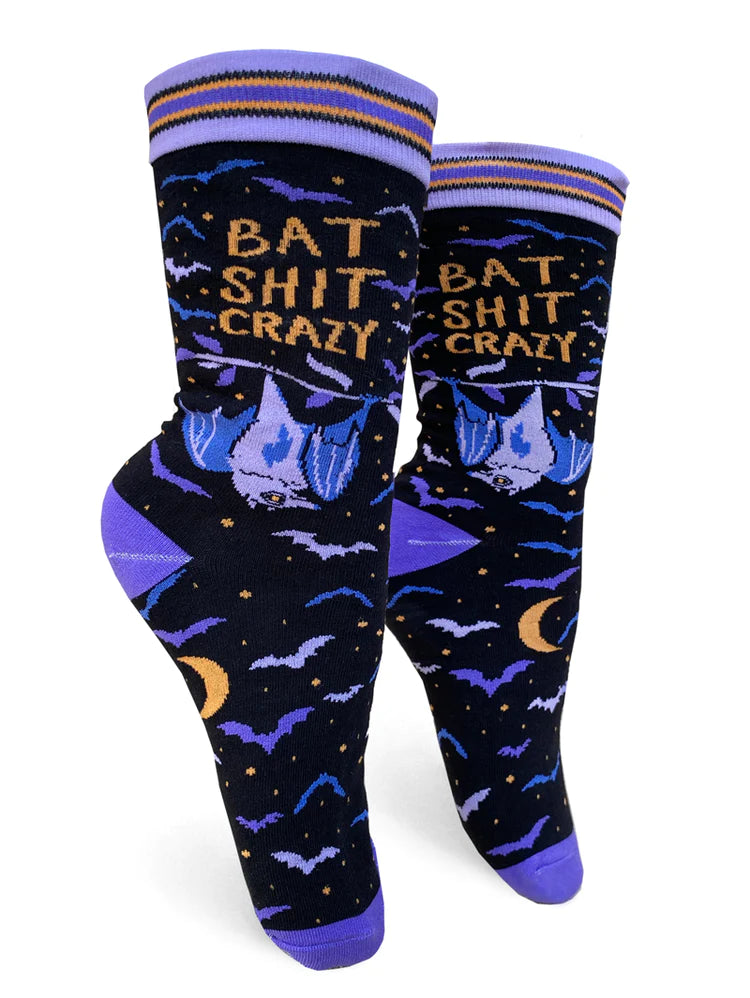 Bat Shit Crazy Socks