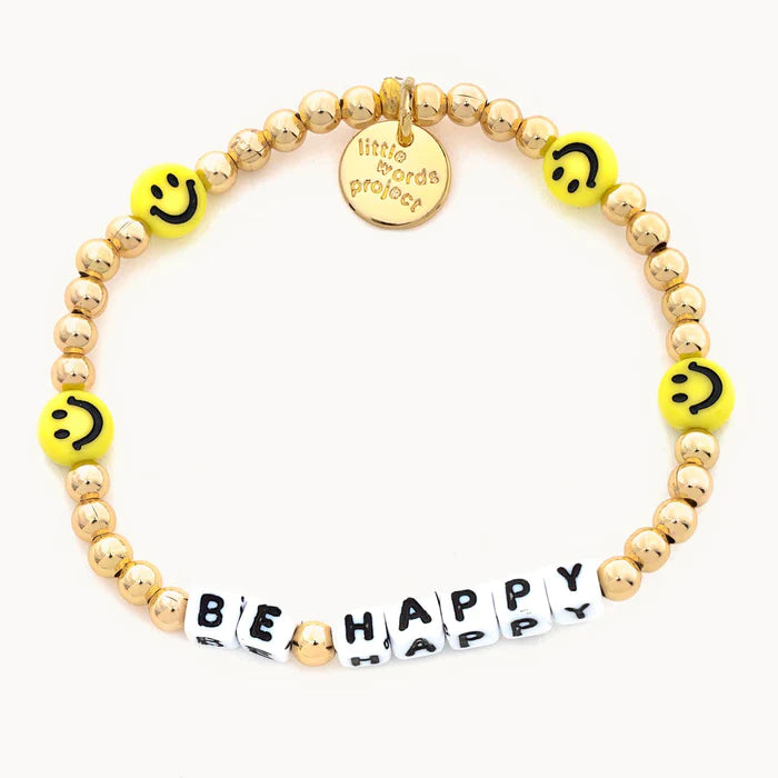 Be Happy - Gold Bracelet