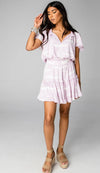 Pink Tiger Flutter Mini Dress