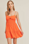 Tangerine Shortie Dress