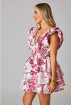 Hudson Pink Flair Shortie Dress