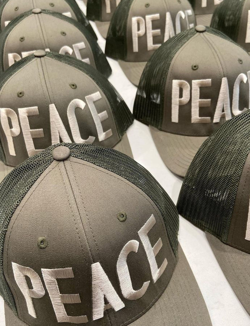 Army Green or NAVY Peace Hat