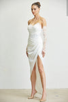 Sweetheart Satin Special Occasion Dress