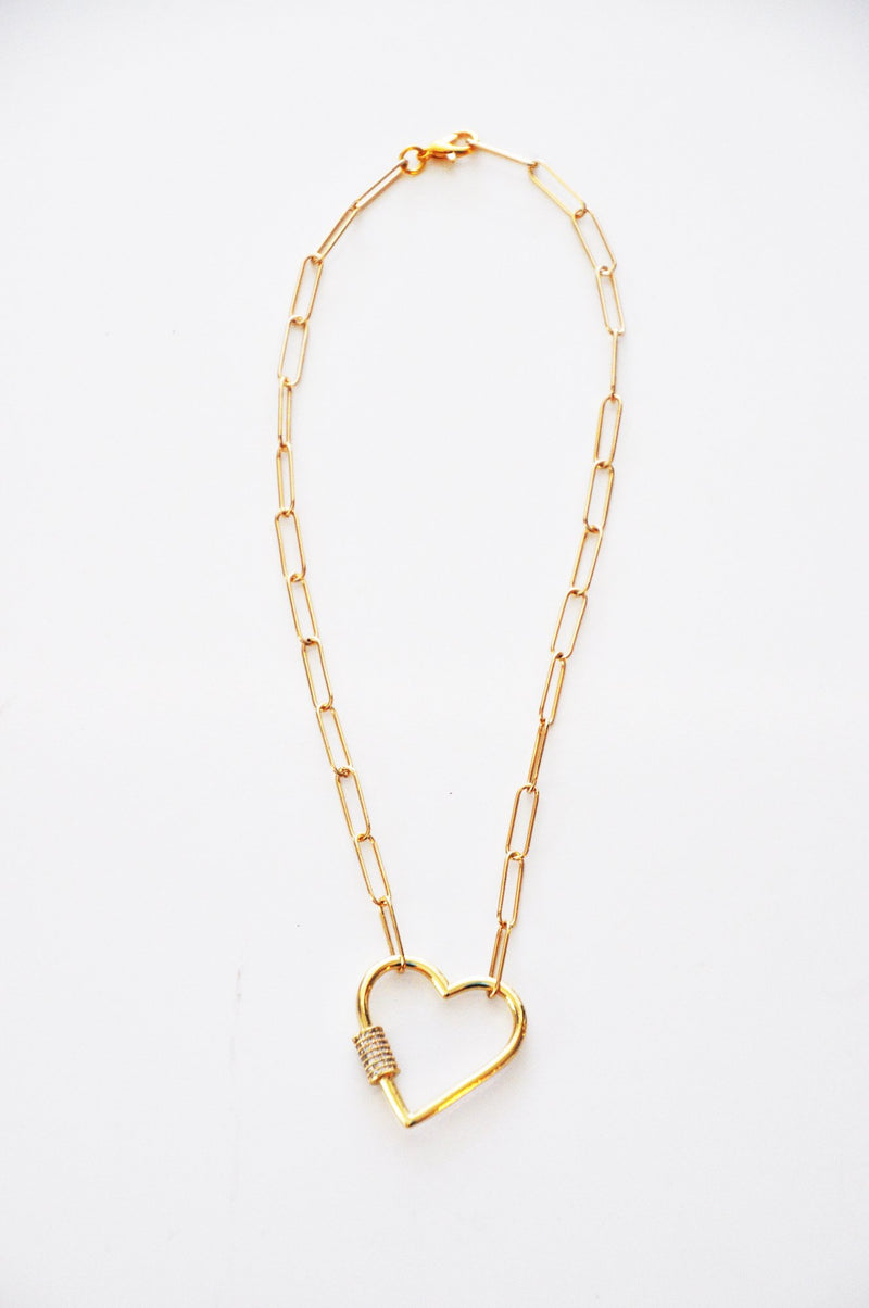 Miranda Pendant Heart Necklace