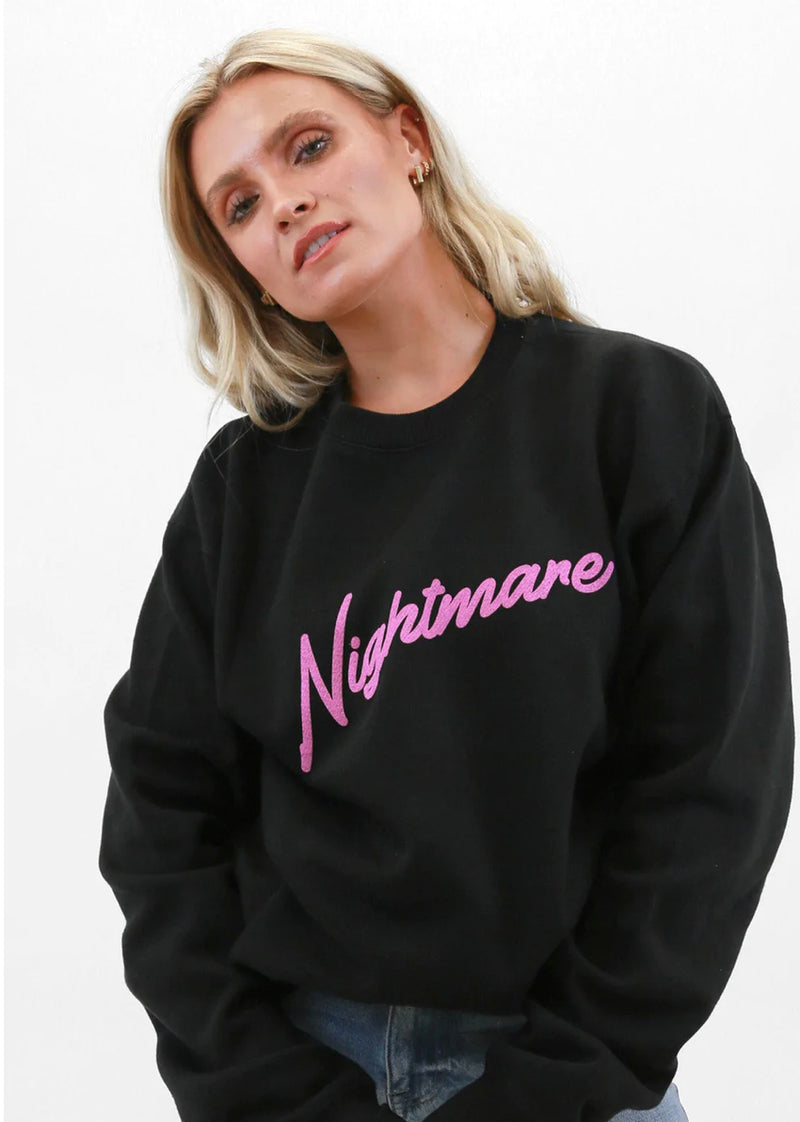 Nightmare Puff Oversized Sweatshirt