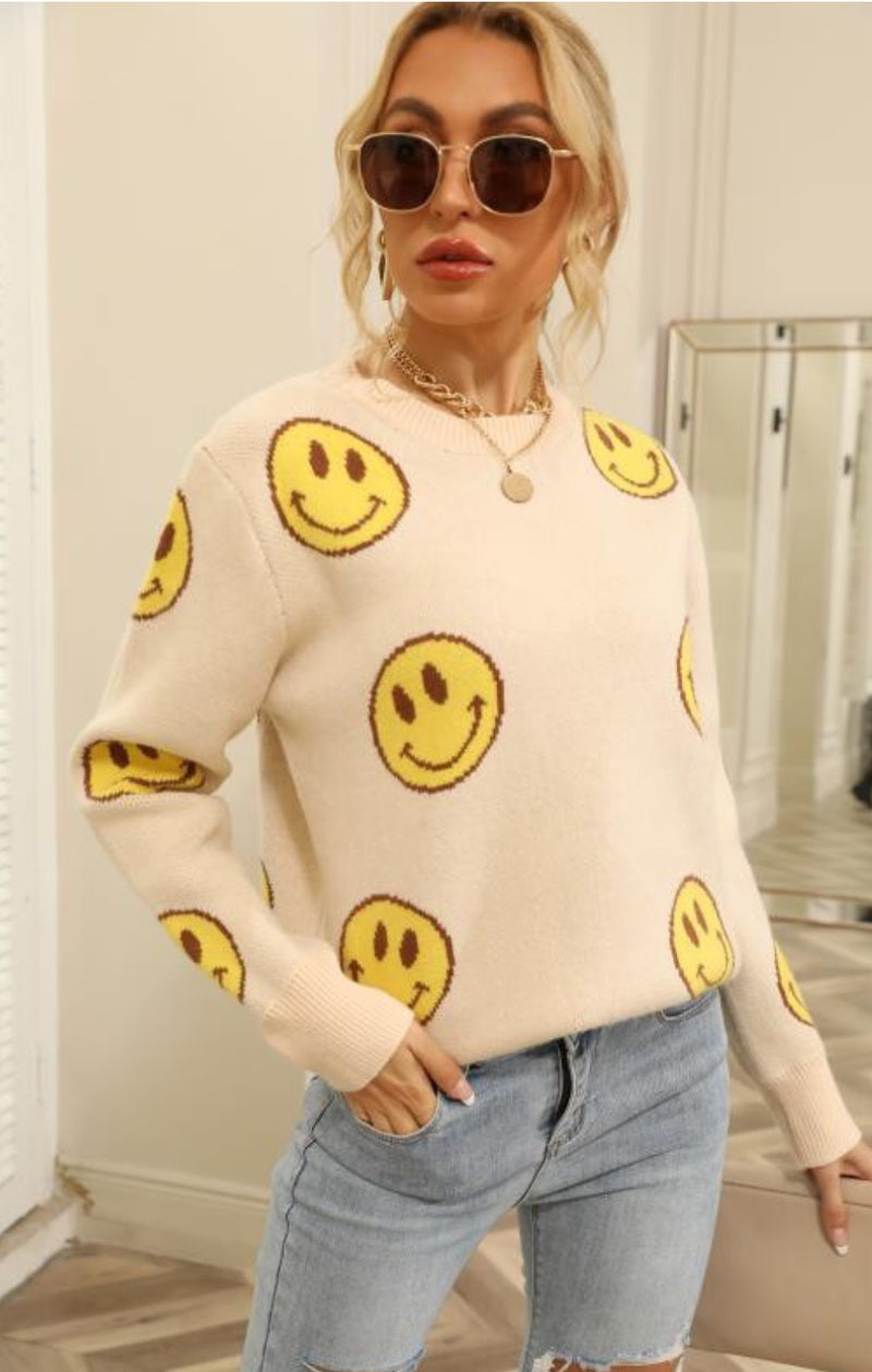 Multiple Smiles Sweater