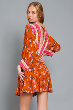 Ginger Dolman Sleeve Short Dress