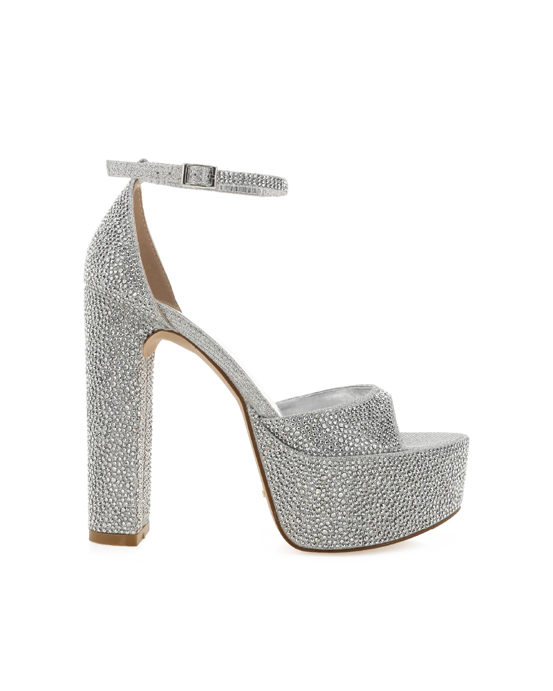 Glam Open Toe Platform Heel