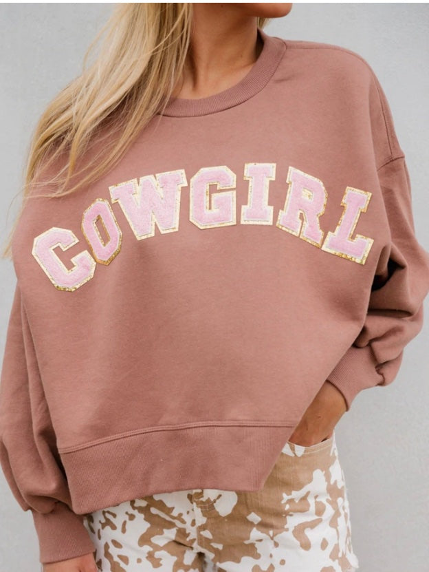 Cowgirl Crop Sweater