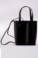 Fluent Italian Bucket Tote Black or Rose