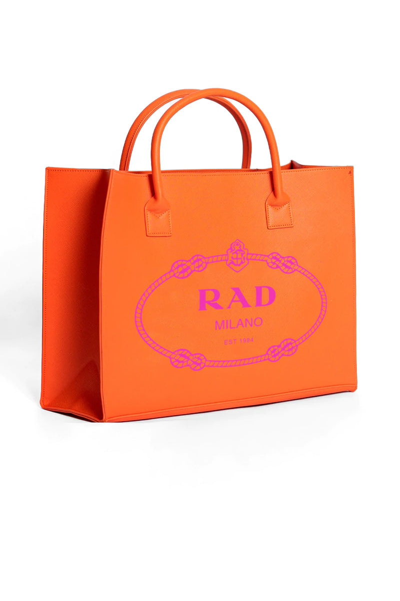 RAD Tangerine Vegan Tote