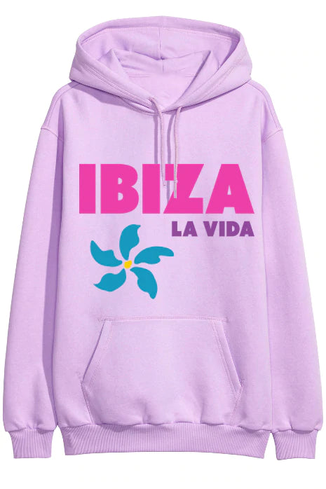 Ibiza Lilac Hoodie