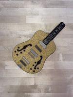 Guitar Hand Beaded Purse