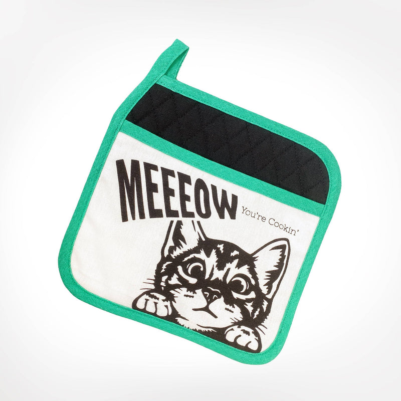 Meeeow You're Cookin Pot Holder