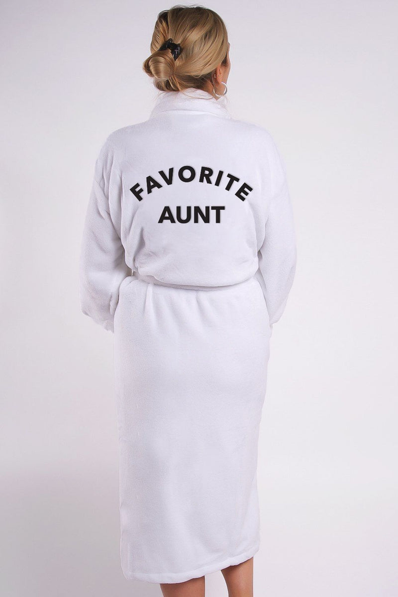 Favorite Aunt Plush Robe