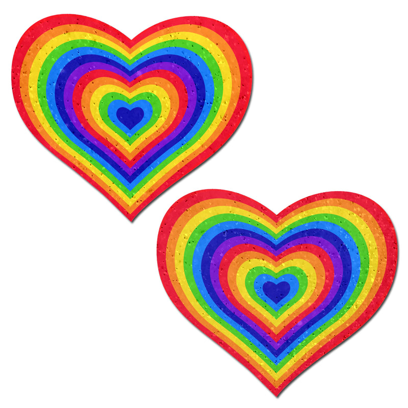 Rainbow Heart Pastease