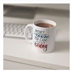 Britney Survived 2007 You Can Handle Today Funny Humorous Illustrated Coffee Mug Cup