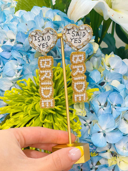 I SAID YES EARRINGS