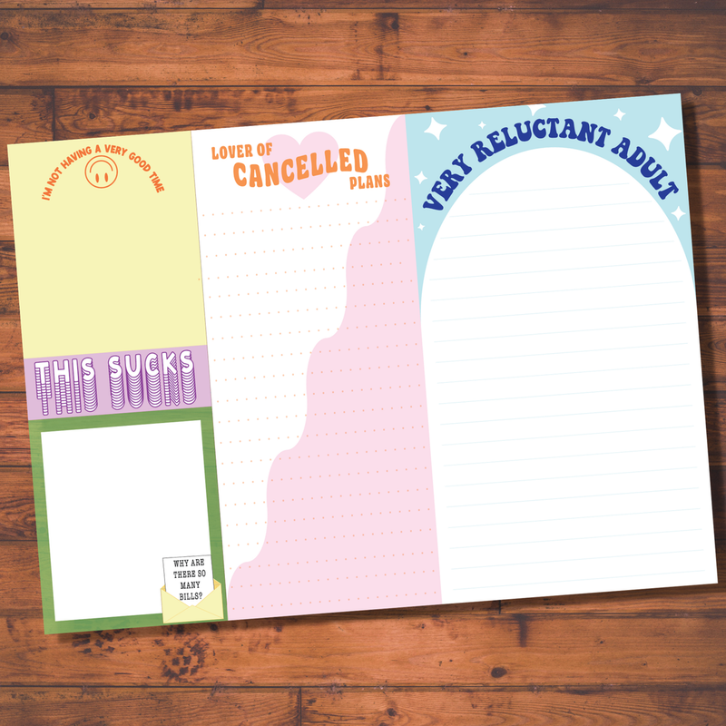 Adulthood Notepad Set