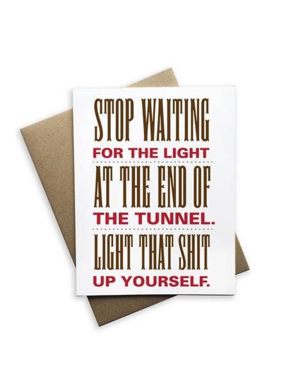 Stop Waiting for the Light