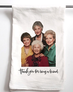 Thank you for Being a Friend | Gift Cotton Towel