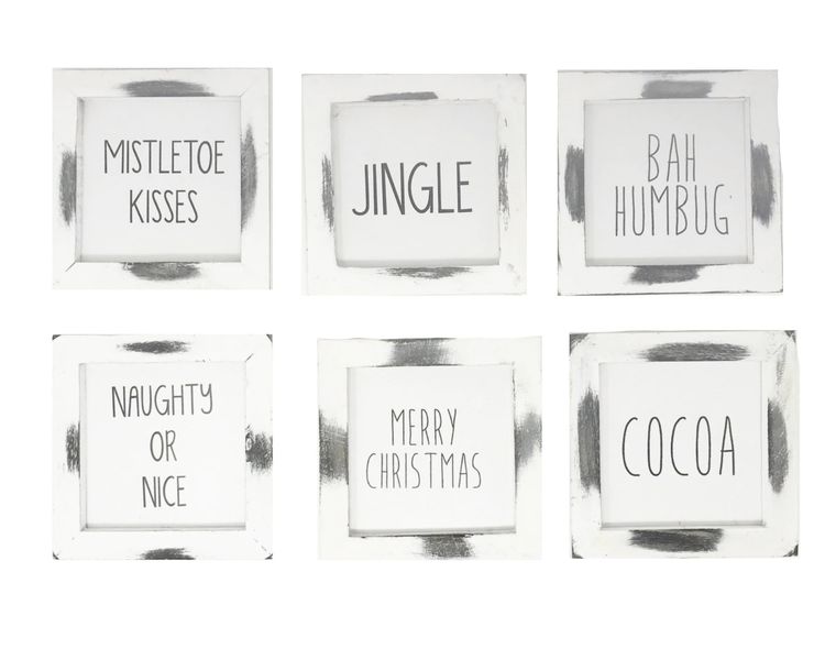 Farmhouse Christmas Signs BAH HUMBUG