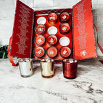 Advent Calendar With Holiday Scented Candles in Gift Box