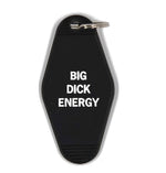Big Dick Energy Motel Keychain in Black