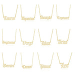 Jency Gold Zodiac Necklace VIRGO