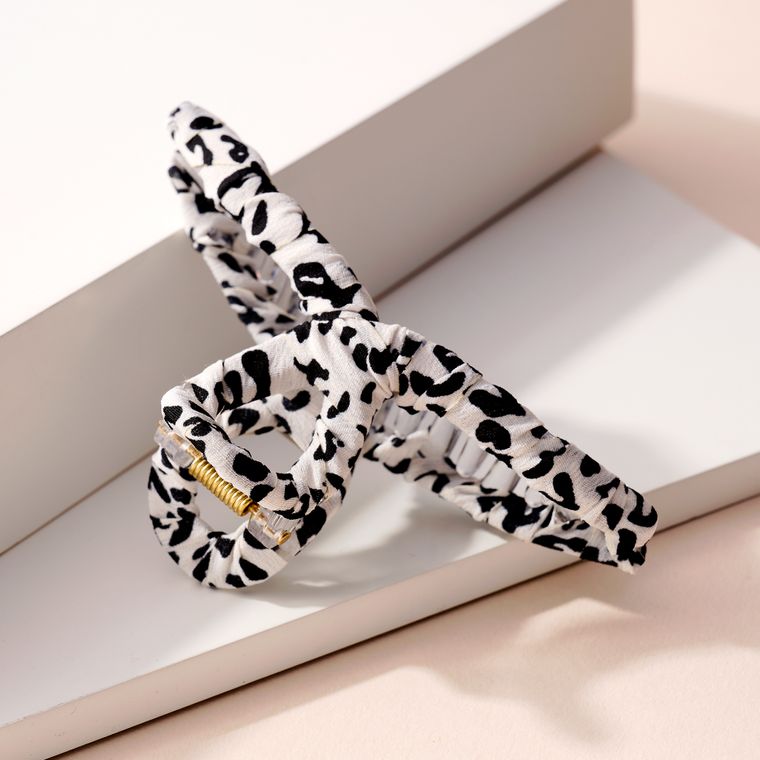 Cheetah Print Hair Claw